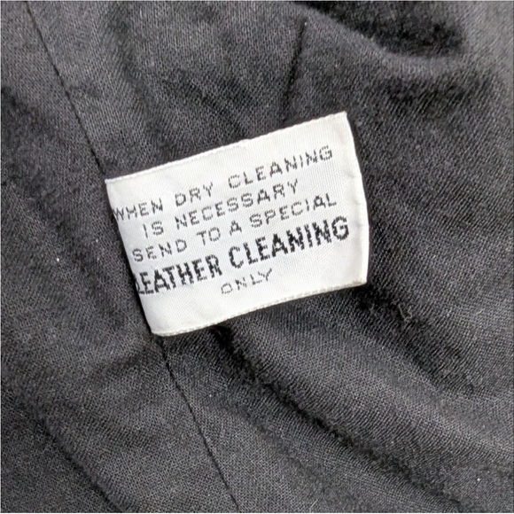 Harley-Davidson Black Leather Jacket with Studs and Fringe - Picture 8 of 11